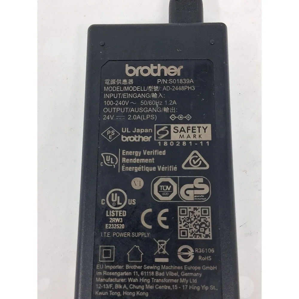 OEM Brother Ad-2448ph3  S01839A Power Supply Adapter. J